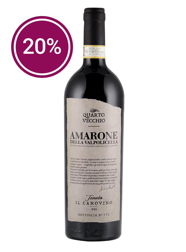 Amarone della Valpolicella DOCG, Quarto Vecchio | 2018